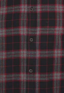 Pier One Overhemd - Mottled Dark Grey / Bordeaux -Pier One 0253ff49c51f4c26ae29ed03d9991356