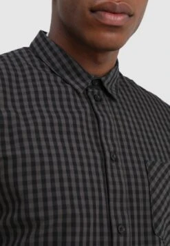 Pier One Overhemd - Dark Gray -Pier One 090ba1c83c06415a81cf3d6cf4b3db3b