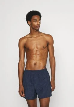 Pier One 5 Pack - Boxershort - Dark Blue/Blue -Pier One 0bcee1849a704f019cd3afb6d43ca06b