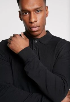 Pier One 2 Pack - Poloshirt - Mottled Grey/Black -Pier One 1180da984bd447fb92164ab274ea1cfb