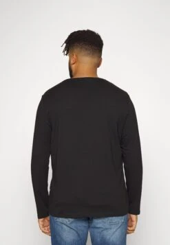 Pier One 2 Pack - Longsleeve - Blue/Black -Pier One 15f224365c3d4ba896a36732a14e5141