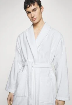 Pier One Shawl Towel Bathrobe - Badjas - White 9 Pier One Shawl Towel Bathrobe - Badjas - White -Pier One 1750537fe5284a27957b17c8aded1f98