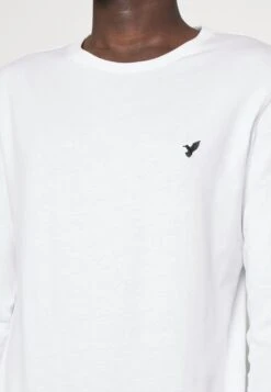 Pier One 3 Pack Unisex- Longsleeve - White/Dark Blue/Bordeaux -Pier One 1b2ede20e58f406e95e3473a02af3d18