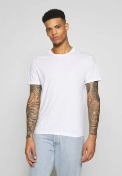 Pier One 3 Pack - T-Shirt Basic -Black/ White -Pier One 1c9a431b458949da9598931e3f159b6c