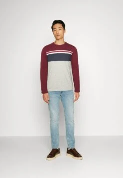 Pier One Longsleeve - Bordeaux -Pier One 2cf24dc39b424d15a6edc85a9a839969