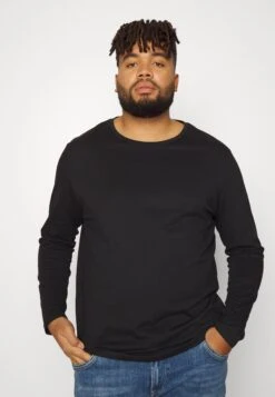 Pier One 2 Pack - Longsleeve - Blue/Black -Pier One 3ee19d0230bb493da7f572fbe189b8bc