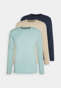 Pier One Longsleeve - Light Green/Beige/Dark Blue 9 Pier One Longsleeve - Light Green/Beige/Dark Blue -Pier One 40d04e68ee814dfc847573e7145dfb15