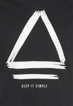 Pier One Plus Size - T-Shirt Print - Black -Pier One 410e854505a249bc8f5a70770594e5e7