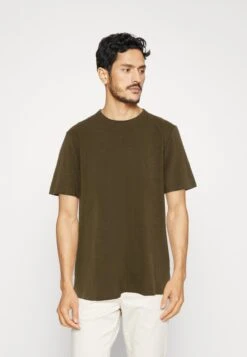 Pier One 5 Pack - T-Shirt Basic - Mint/Off-White/Khaki -Pier One 42f6253d8bf64a56bd8f923f6738933f