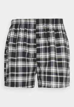 Pier One 5 Pack - Boxershort - Black /Dark Blue /Dark Green 12 Pier One 5 Pack - Boxershort - Black /Dark Blue /Dark Green -Pier One 43de8e03996544fa840caa81958f6730