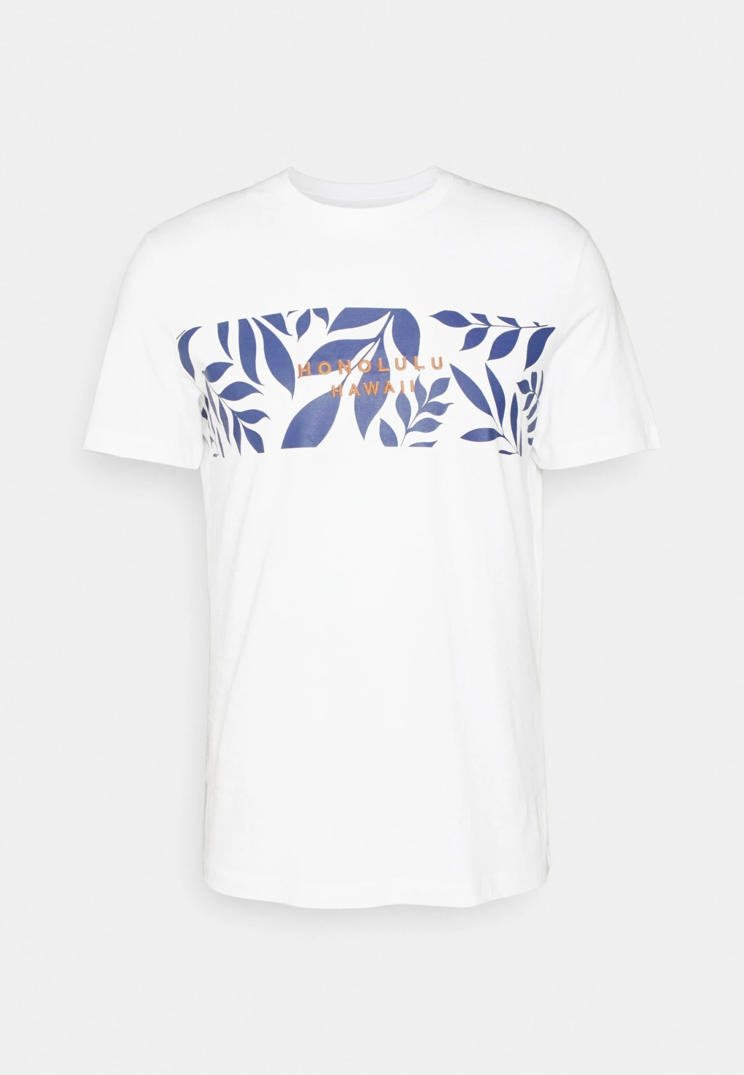 Pier One Leaf Chest Print Tee- T-Shirt Print - White 5 Pier One Leaf Chest Print Tee- T-Shirt Print - White - Afbeelding 5