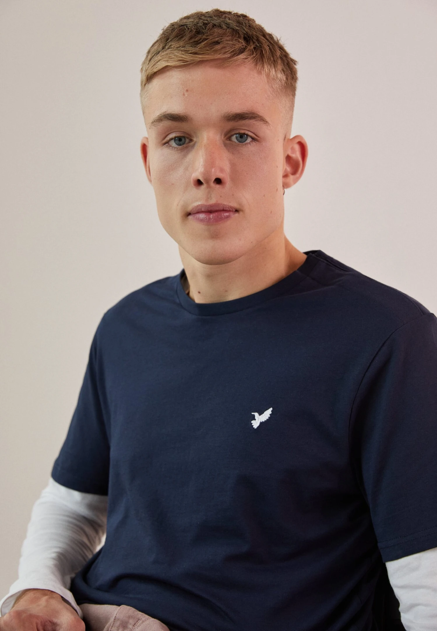 Pier One T-Shirt Basic - Dark Blue 1 Pier One T-Shirt Basic - Dark Blue