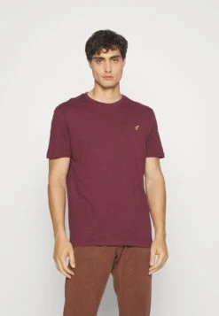 Pier One 3 Pack - T-Shirt Basic - Off-White/Bordeaux/Mint -Pier One 4a428a4702574f3c95ec3b60f61c8bb7