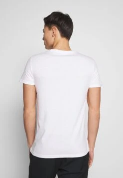 Pier One 5 Pack - T-Shirt Basic - Olive/ White/ Navy /Yellow /Black -Pier One 560f1638d1d540d292f22e00c5c63c6b