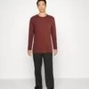 Pier One 5 Pack - Longsleeve - Off-White/Mauve/Brown