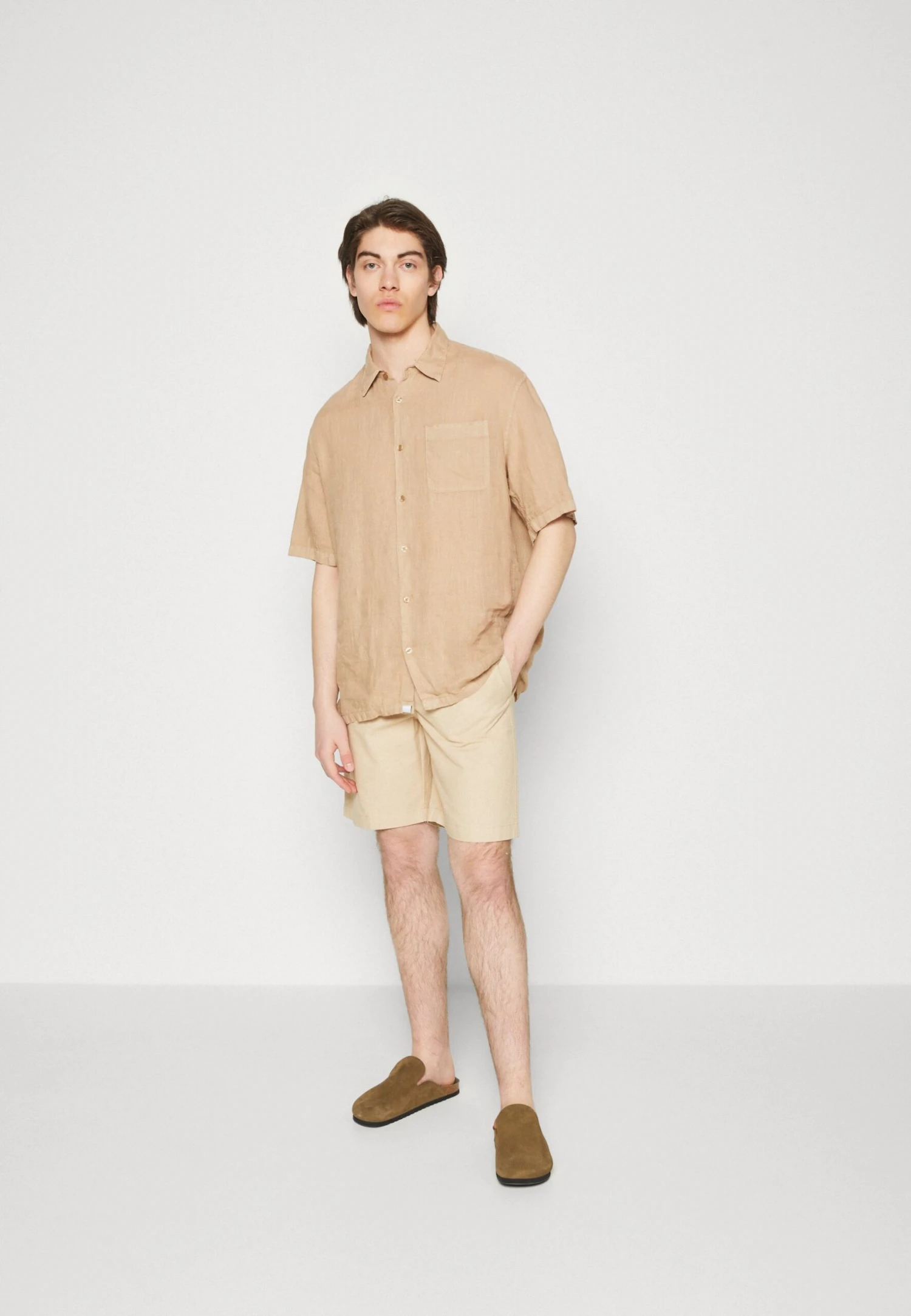 Pier One Shorts - Off-White 2 Pier One Shorts - Off-White - Afbeelding 2