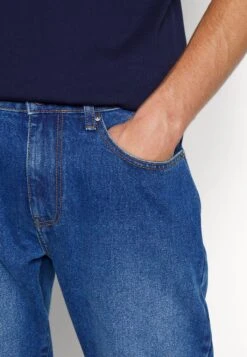 Pier One Slim Fit Jeans - Blue -Pier One 7409a2a46c5d4f4da4db0662a820af97