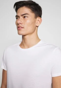 Pier One 5 Pack - T-Shirt Basic - Olive/ White/ Navy /Yellow /Black -Pier One 77c2d2519090484184f315586af02578