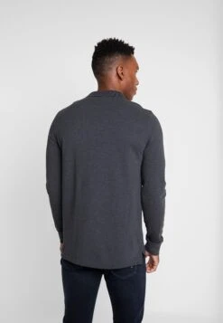 Pier One 2 Pack - Poloshirt - Mottled Grey/Black -Pier One 77c9635f18fc41c0b7958b3aa63b2631