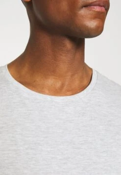 Pier One 5 Pack - T-Shirt Basic - Black/White/Light Grey -Pier One 781514b98ac940a2934d4a3cf6c9ca05