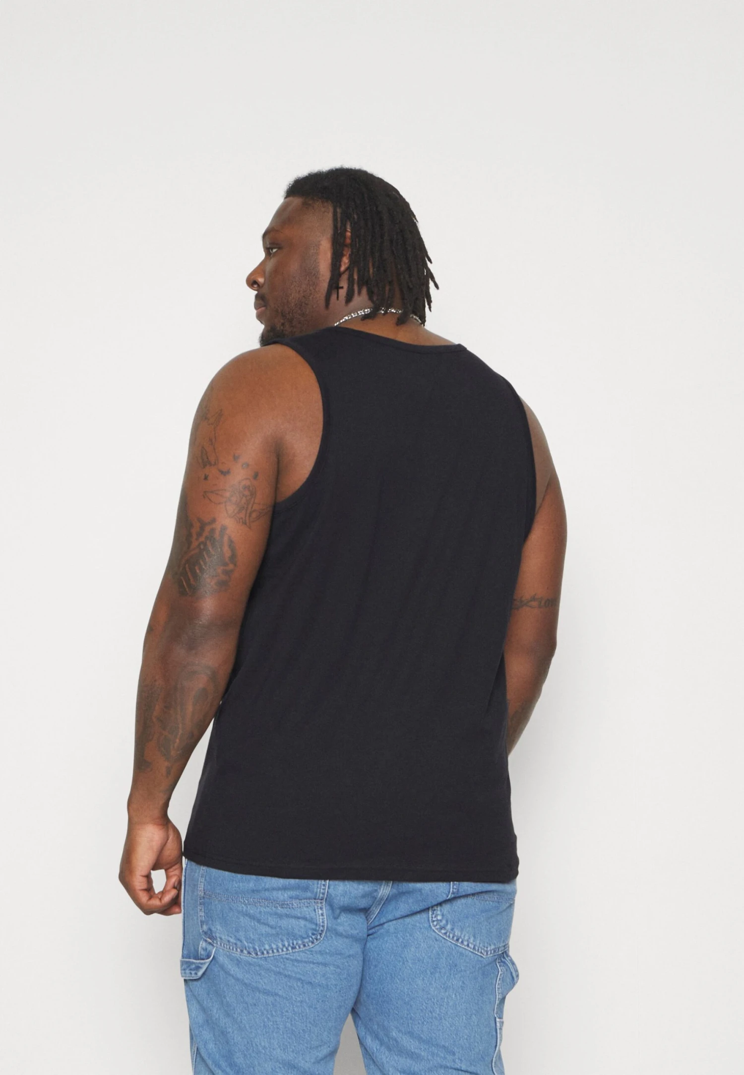 Pier One 3 Pack- Top - Black/Grey/Khaki 3 Pier One 3 Pack- Top - Black/Grey/Khaki - Afbeelding 3