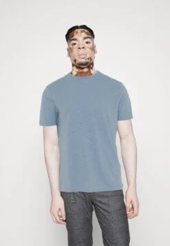 Pier One 7 Pack - T-Shirt Basic - White/Yellow/Lilac -Pier One 7ffd67499c2a4ac297cf75df17af3af3