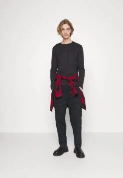 Pier One 5 Pack - Longsleeve - Black/White/Olive