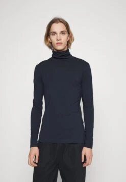 Pier One 2 Pack - Longsleeve - Bordeaux/Dark Blue -Pier One 84af5f1b546f4cf78d1fd323b259e07e