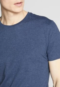 Pier One 3 Pack - T-Shirt Basic - Black/White/Blue -Pier One 878a6b632a3e4d79b61d9c486c38c510