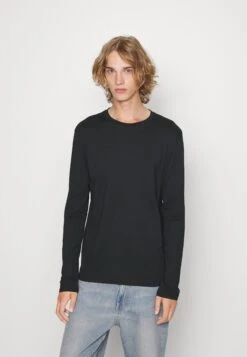 Pier One 5 Pack - Longsleeve - White/Dark Blue/Black -Pier One 91e9842b8a8f4e079ae9ef3d28ad4743