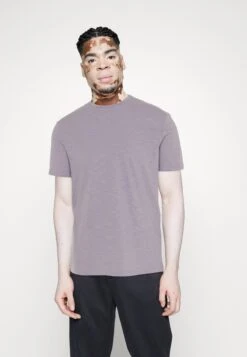 Pier One 7 Pack - T-Shirt Basic - White/Yellow/Lilac -Pier One 96001b75cf09456b87bf989cbdffdc44