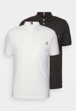 Pier One 2 Pack - Poloshirt - 103 - Dark Grey_001 - White 12 Pier One 2 Pack - Poloshirt - 103 - Dark Grey_001 - White -Pier One 9d3aca8fad56483caf2ff5685f9c82b1