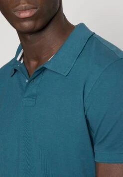 Pier One 2 Pack - Poloshirt - Petrol/Black -Pier One a43ad11d9a224990ac9fdc5fd8e4693a