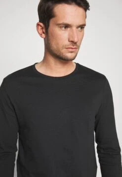 Pier One 2 Pack - Longsleeve - White/Black -Pier One abe5f01df1c144a5b727bffa4e9f9909