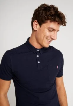 Pier One Tricolore Trim- Poloshirt - Dark Blue 9 Pier One Tricolore Trim- Poloshirt - Dark Blue -Pier One bad28d0c72194b1da8f2c256060f8c3d