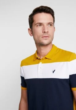 Pier One Poloshirt - Dark Blue/Mustard 9 Pier One Poloshirt - Dark Blue/Mustard -Pier One cf6c6e70fc1646b69c258ce52b28f46a