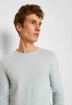 Pier One 2 Pack - Longsleeve - Light Blue/Dark Blue -Pier One d315311a1b6348f89442cc5ec2361513