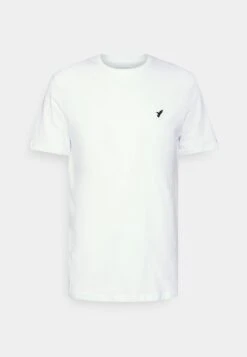 Pier One Unisex 5 Pack - T-Shirt Basic - White/Brown/Dark Blue -Pier One e7e6feca7abb486fb2811cf0ef59c0a9