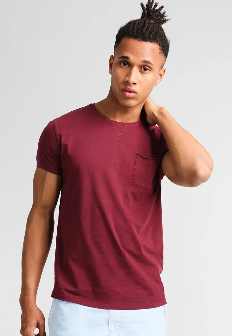 Pier One Garment Tee - T-Shirt Basic - Bordeaux 1 Pier One Garment Tee - T-Shirt Basic - Bordeaux