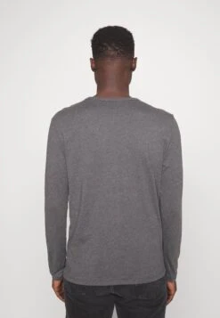 Pier One Longsleeve - Dark Grey Melange -Pier One f35685a0e4bf407199ea236fecc99e93