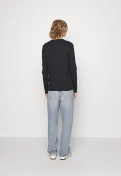 Pier One 5 Pack - Longsleeve - White/Dark Blue/Black -Pier One f535302a43fa4b80a1a3b6c44bddcdfe