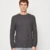 Pier One Longsleeve - Dark Grey